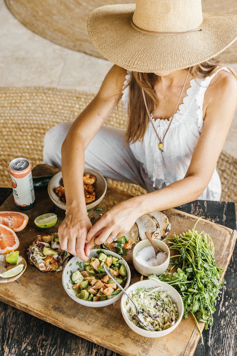 best grilled shrimp tacos with grapefruit salsa12