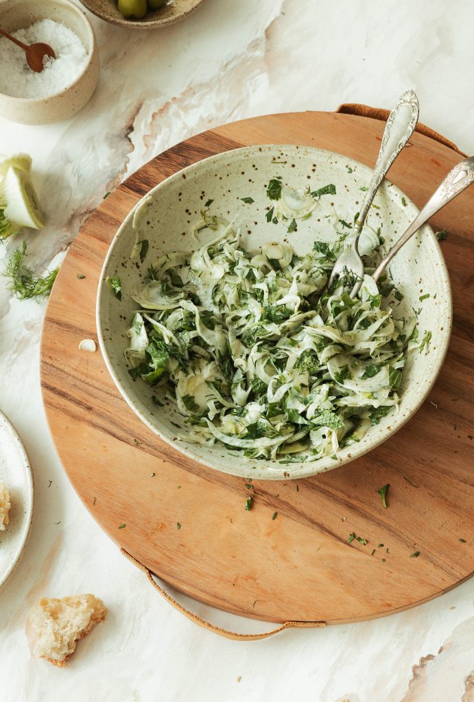 easy fennel slaw