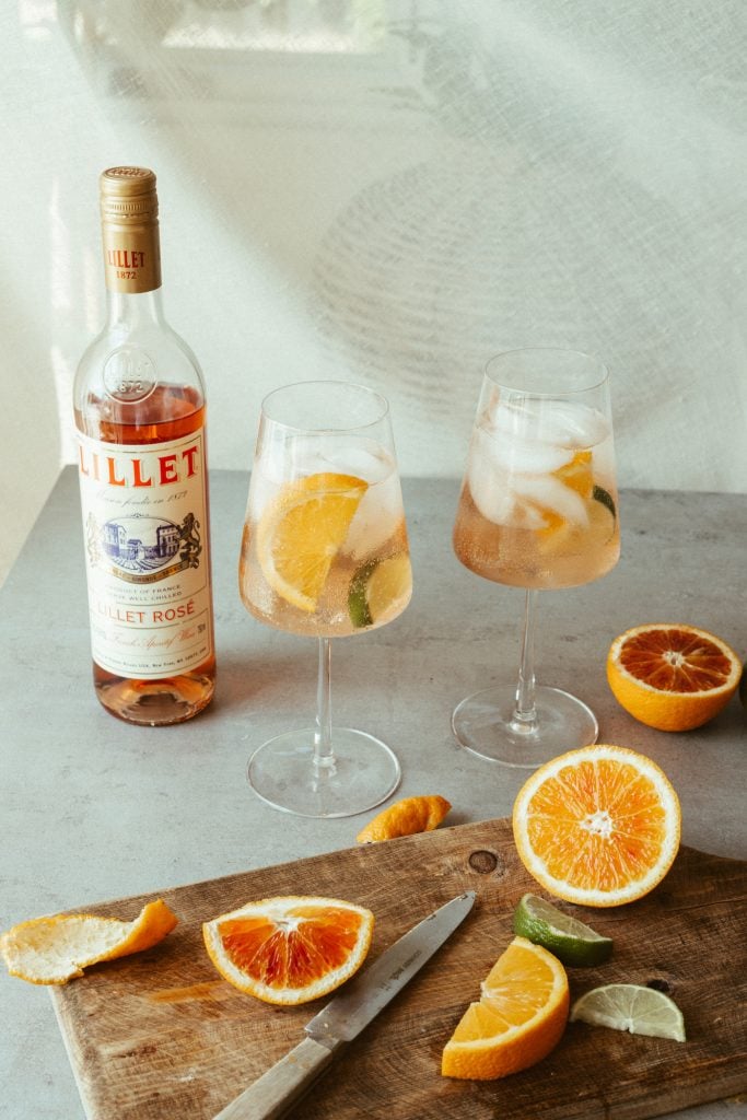 Lillet Rosé Spritz