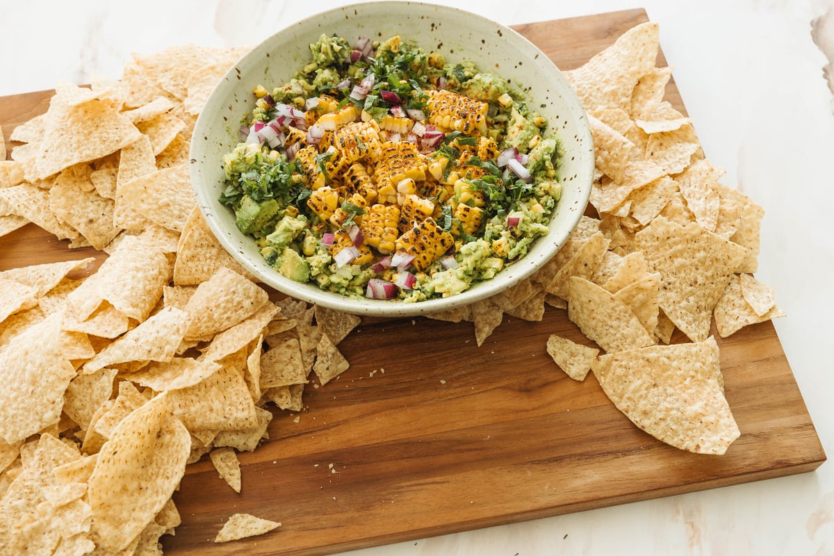 bhutta stree corn guacamole