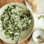 summer fennel salad with herbs