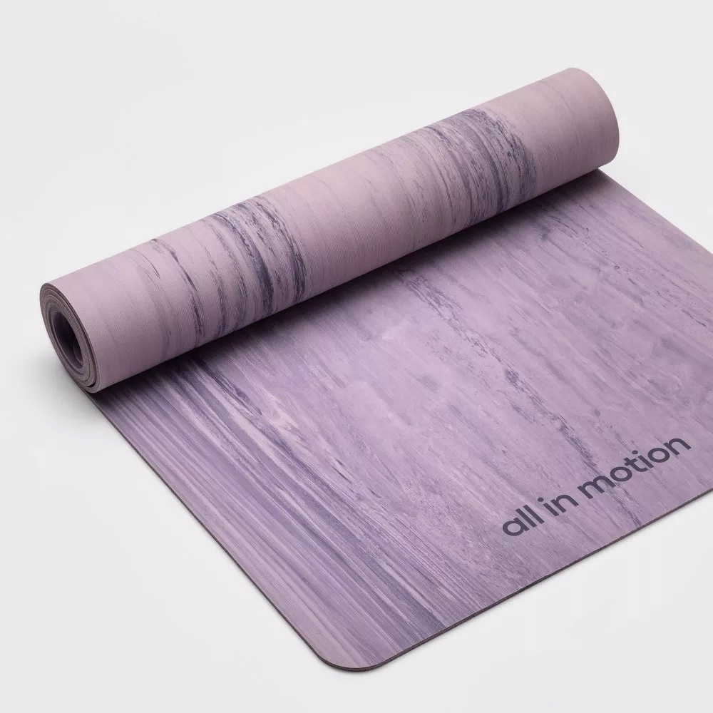 All In Motion violet yoga mat Target_low impact exercise