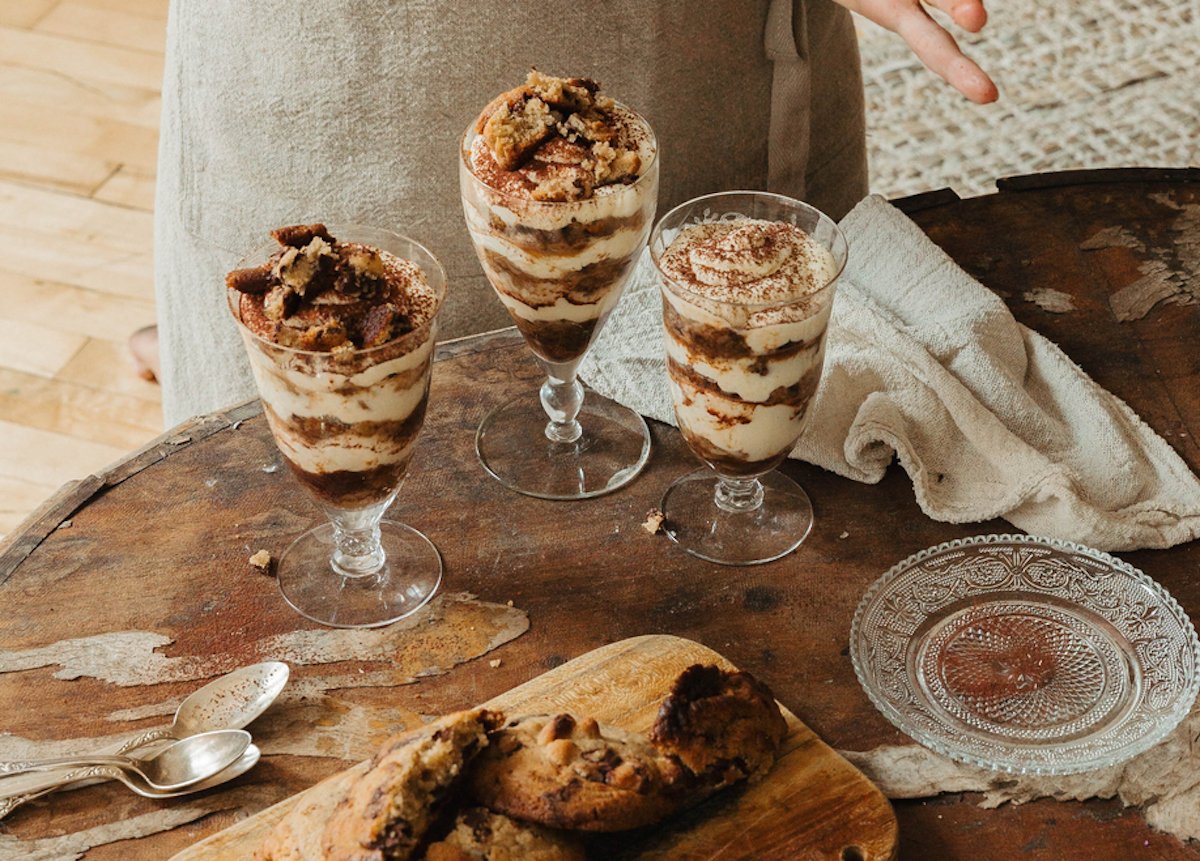 Cookie tiramisu recipe.