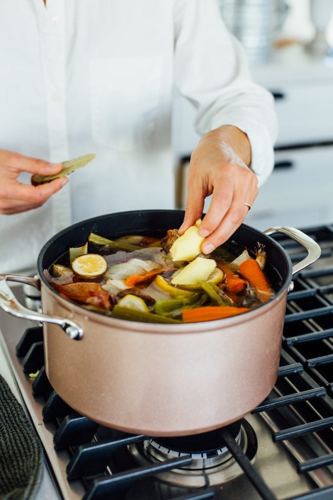 homemade bone broth