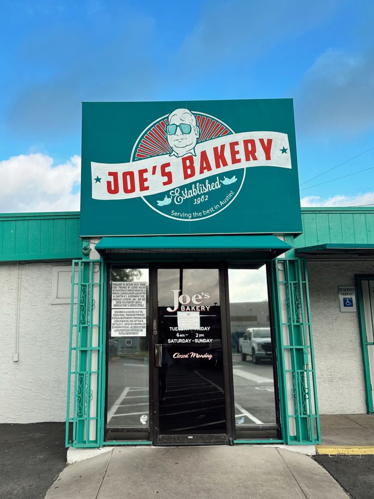 joes bakery outside breakfast tacos austin