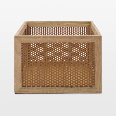 Perforated basket.