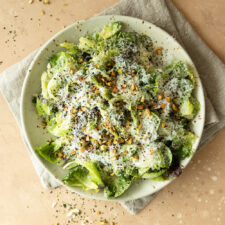 Green Salad With Sesame Dressing-image