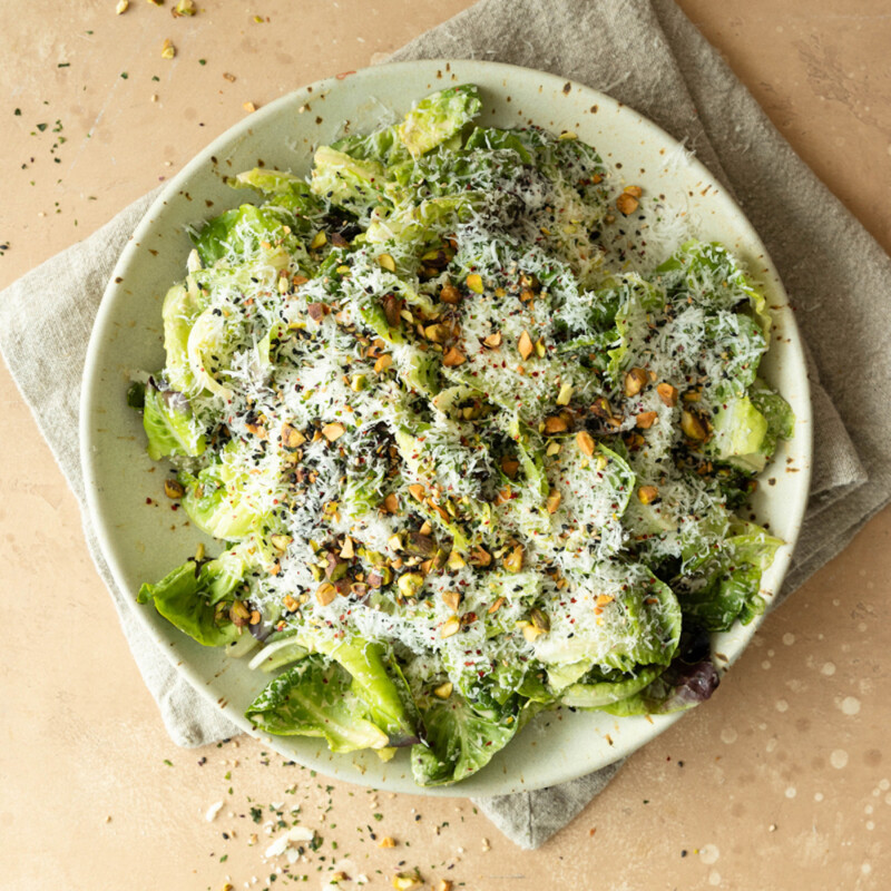 Green Salad With Sesame Dressing