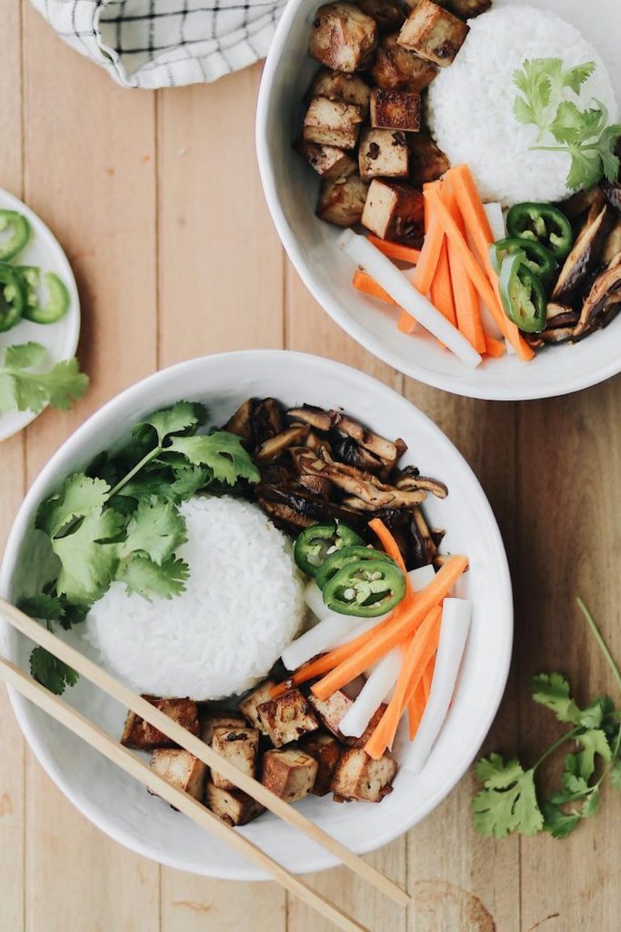 spicy tofu banh mi bowl_anti inflammatory recipes