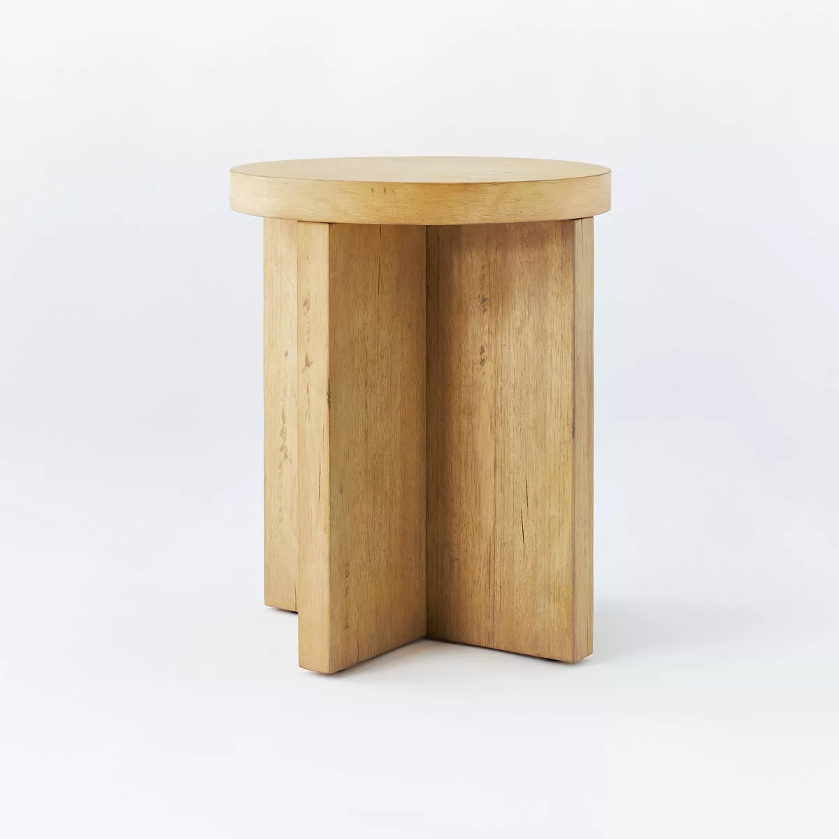 Wood accent table