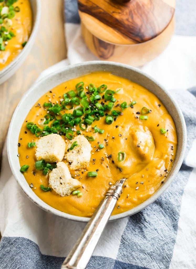 Creamy Vegan Potato Leek Soup