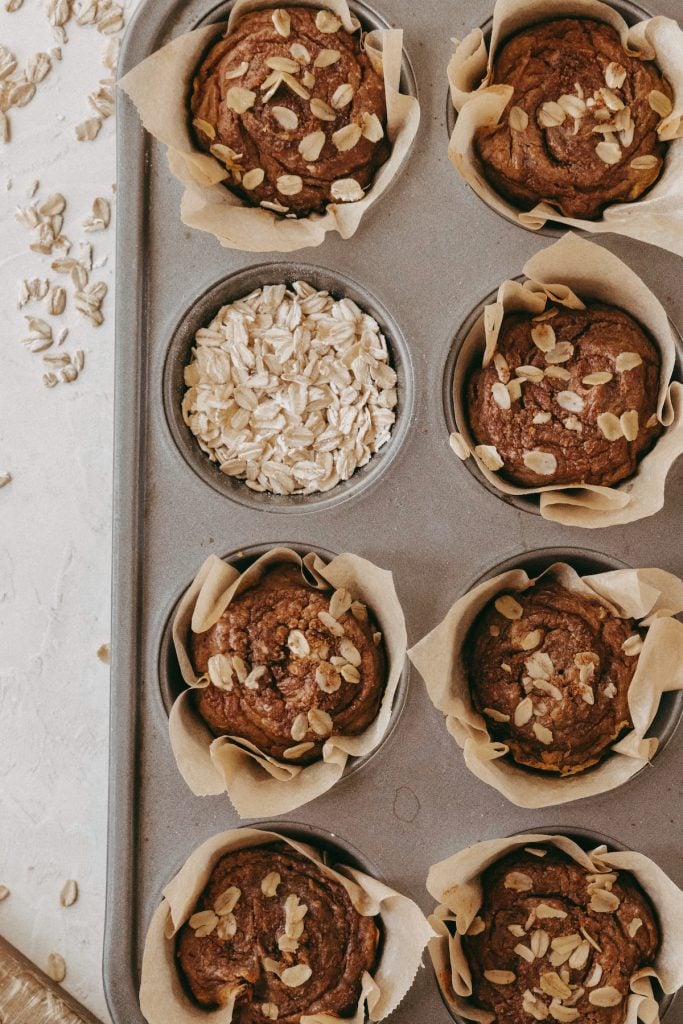 Banana Pumpkin Muffins
