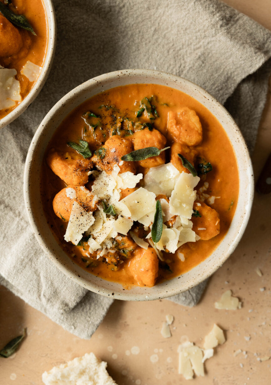 Pumpkin gnocchi