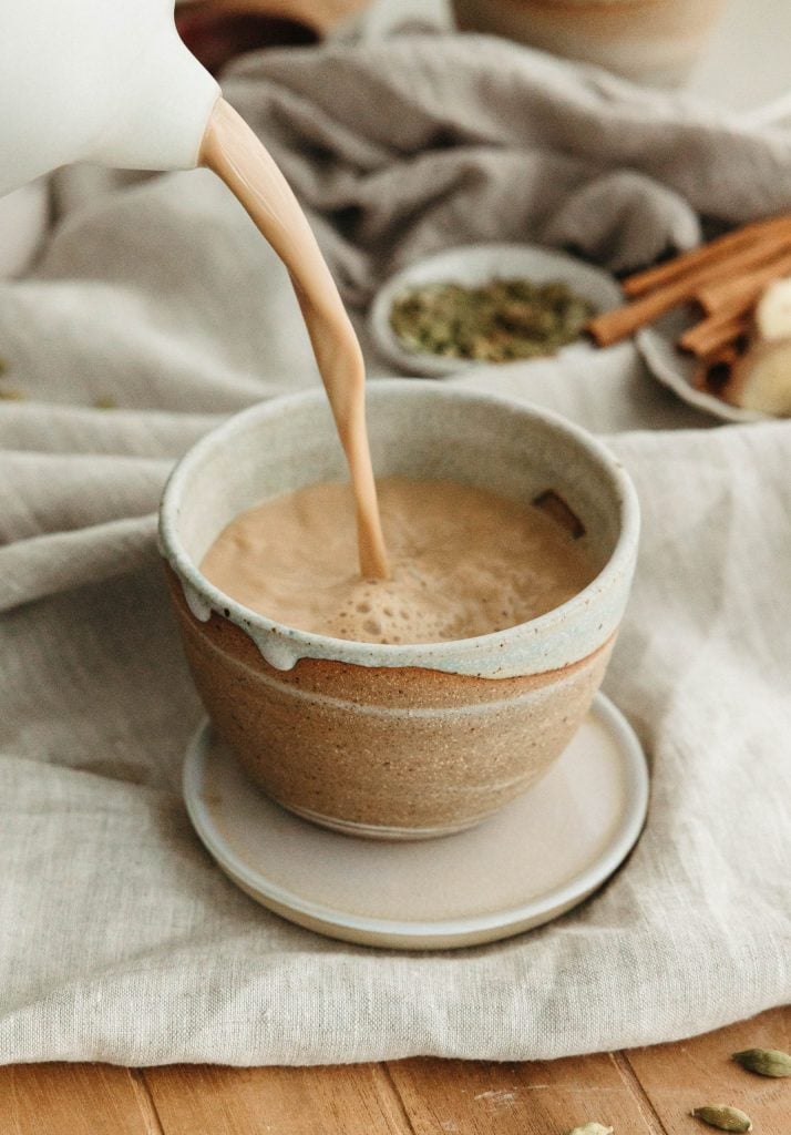 Instant Pot Chai Tea Latte - A Cedar Spoon