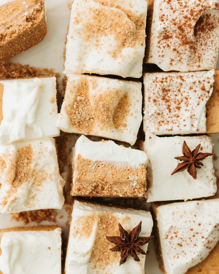 No-Bake Pumpkin Pie Bars