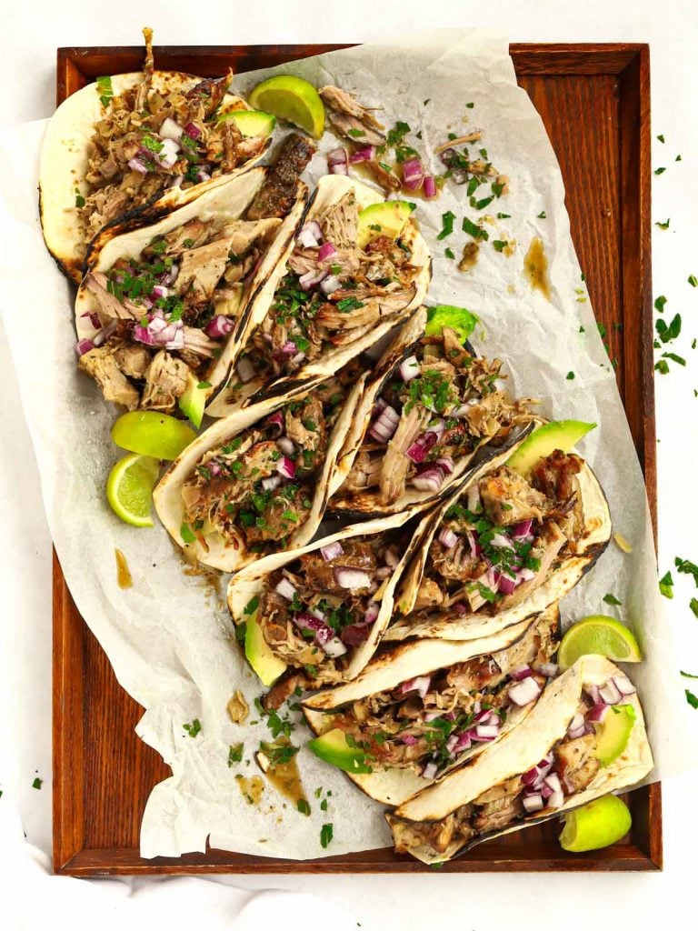 slow cooker pork carnitas