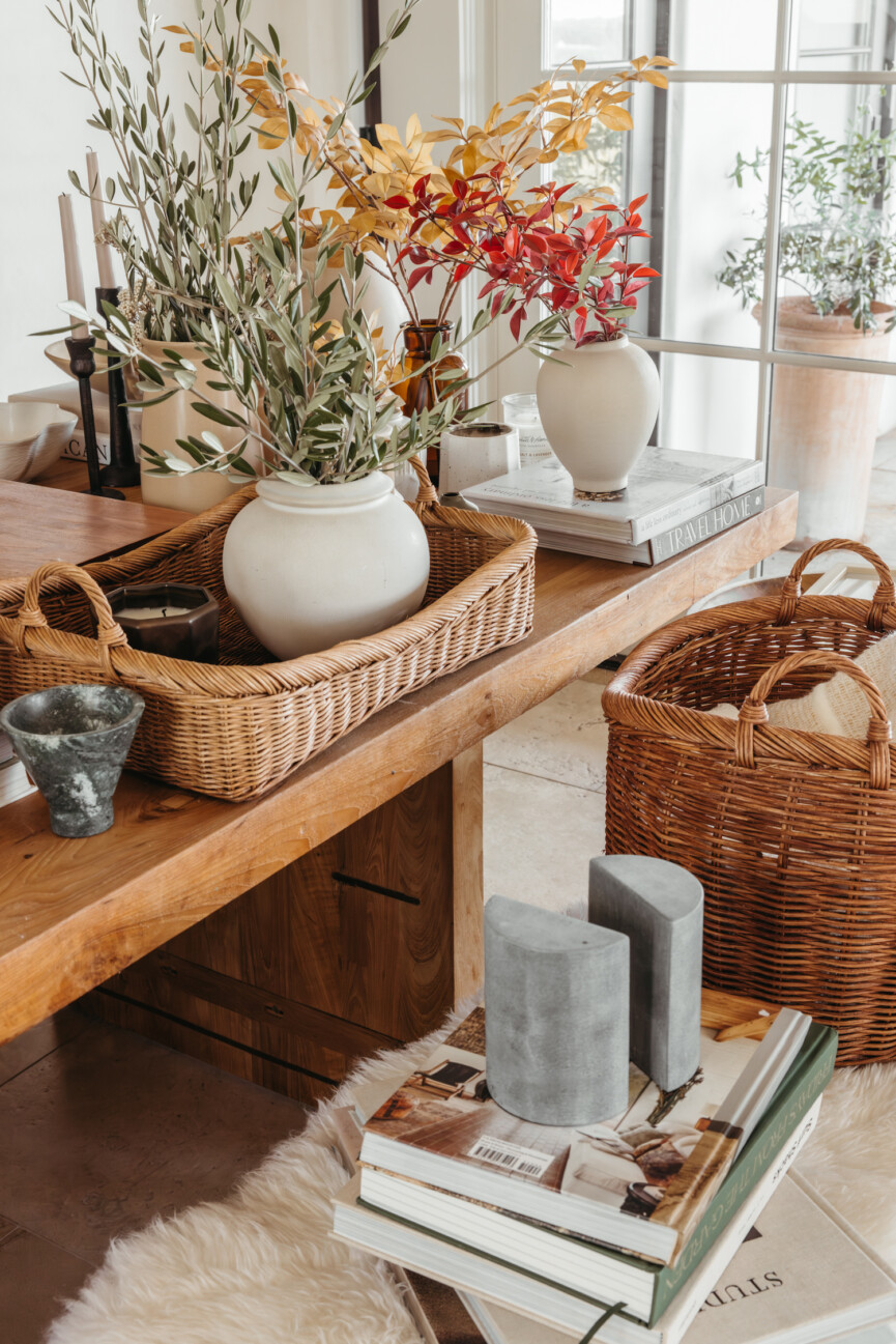 Embracing a Minimalist Approach to Autumn Decor with Display Shelves