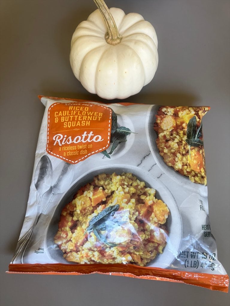 trader joe's fall 2023 Cauliflower Butternut Squash Risotto