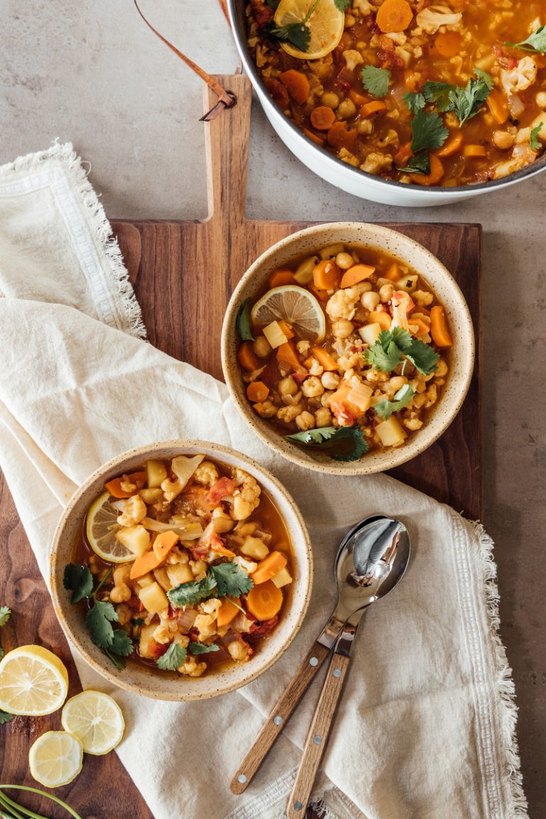 One-Pot Vegetarian Moroccan Stew