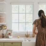 sweet laurel founder in kitchen, hostess gift guide