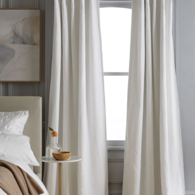 European Linen Room Darkening Curtain