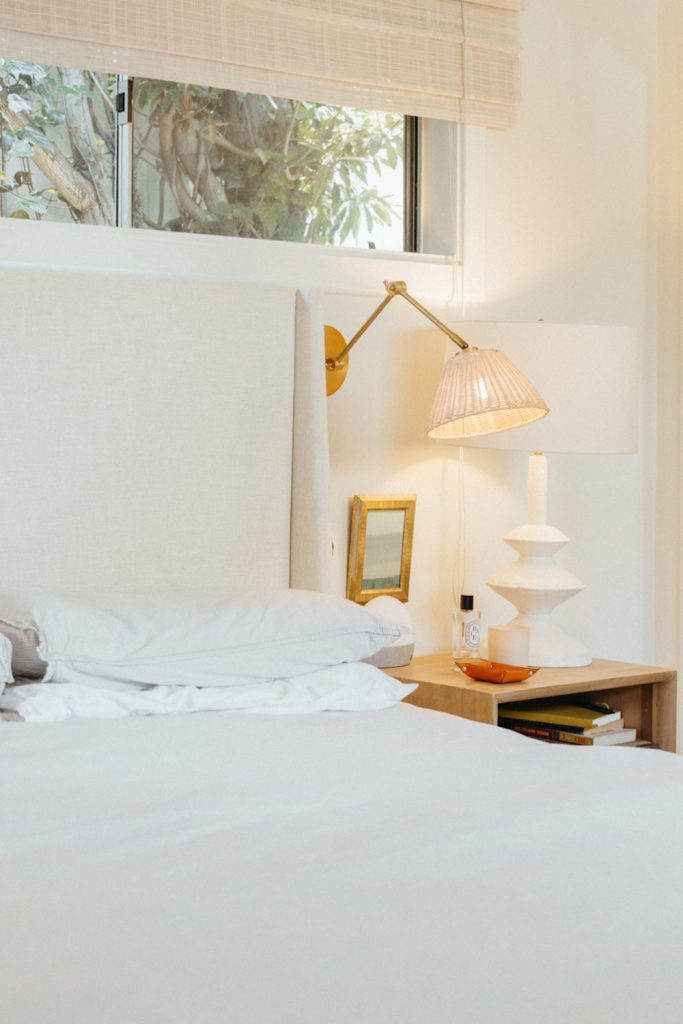How to sleep better in a light, airy bedroom.