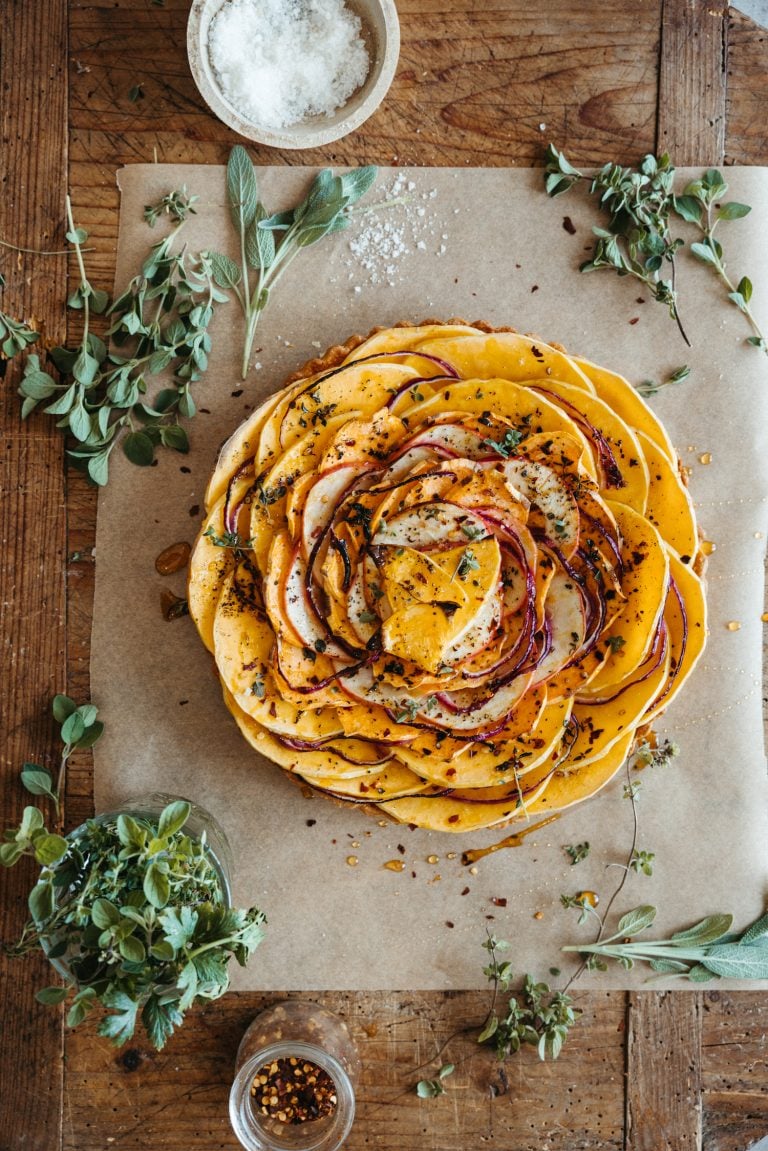 butternut squash and ricotta tart recipe