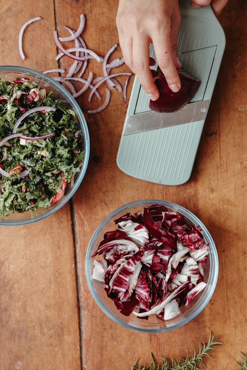 Mandoline cooking hack.