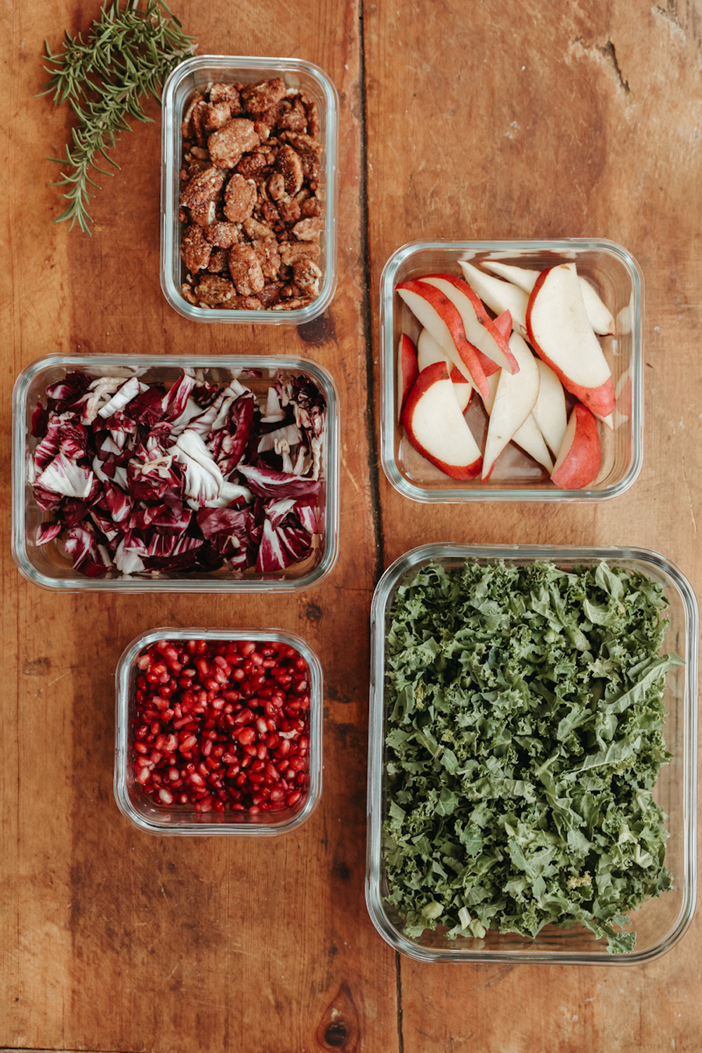 Meal prep containers.