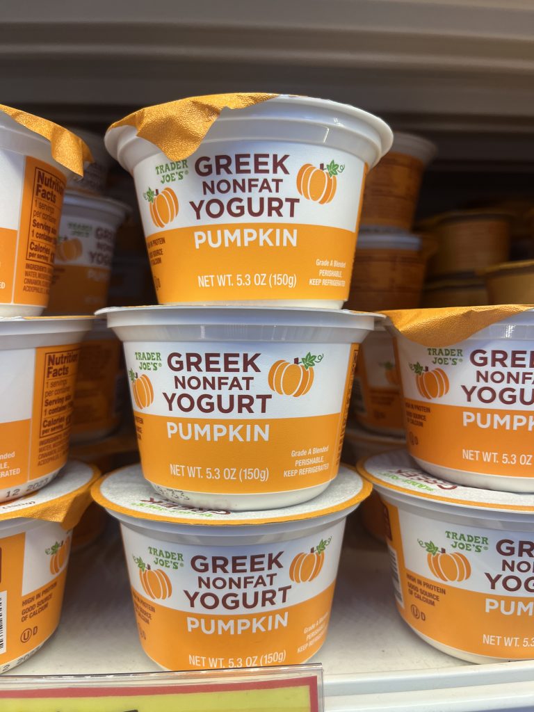 pumpkin greek yogurt