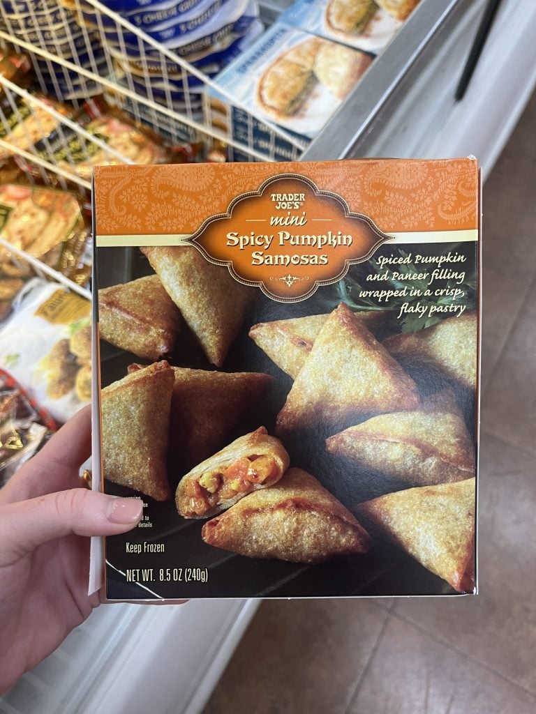 spicy pumpkin samosas