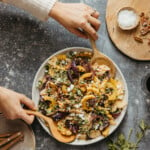 Squash farro salad