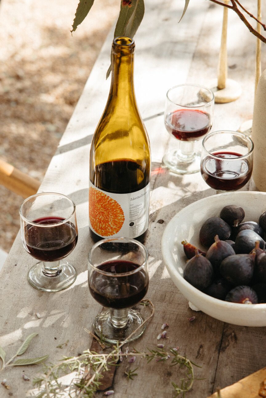 fall harvest wine goblets - casa zuma