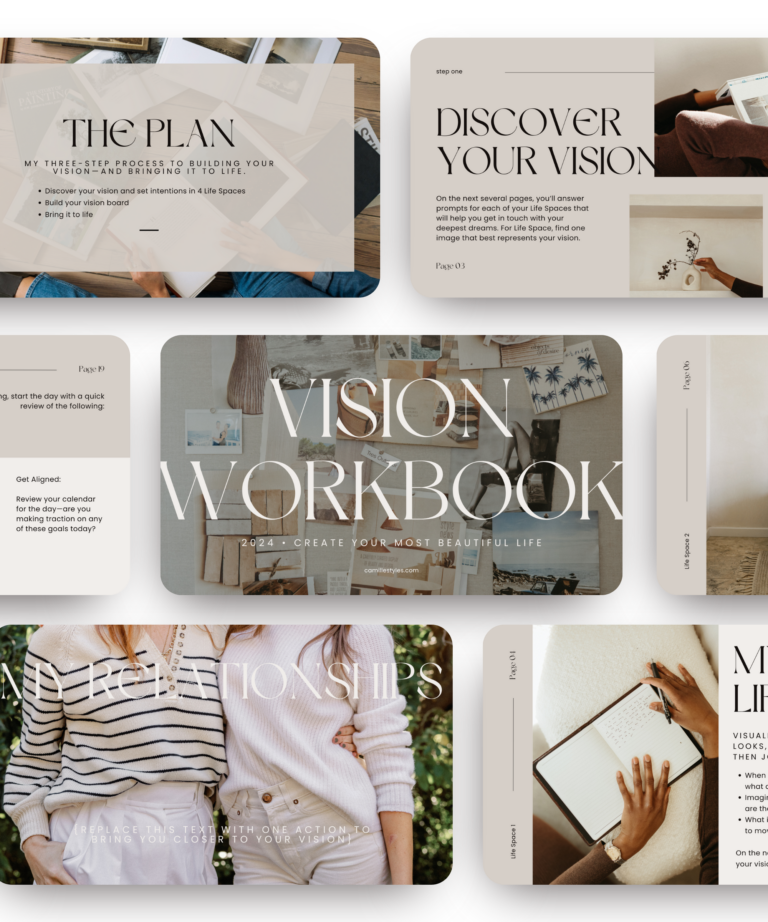 2024 Vision Workbook Preview Camille Styles   2024 Vision Workbook Preview 768x922 