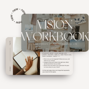 Vision Workbook Pages