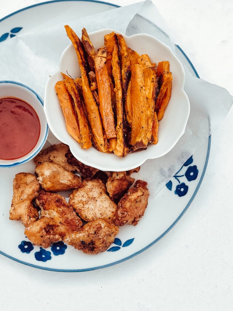 Arrowroot Fried Chicken Nuggets From Megan Nash