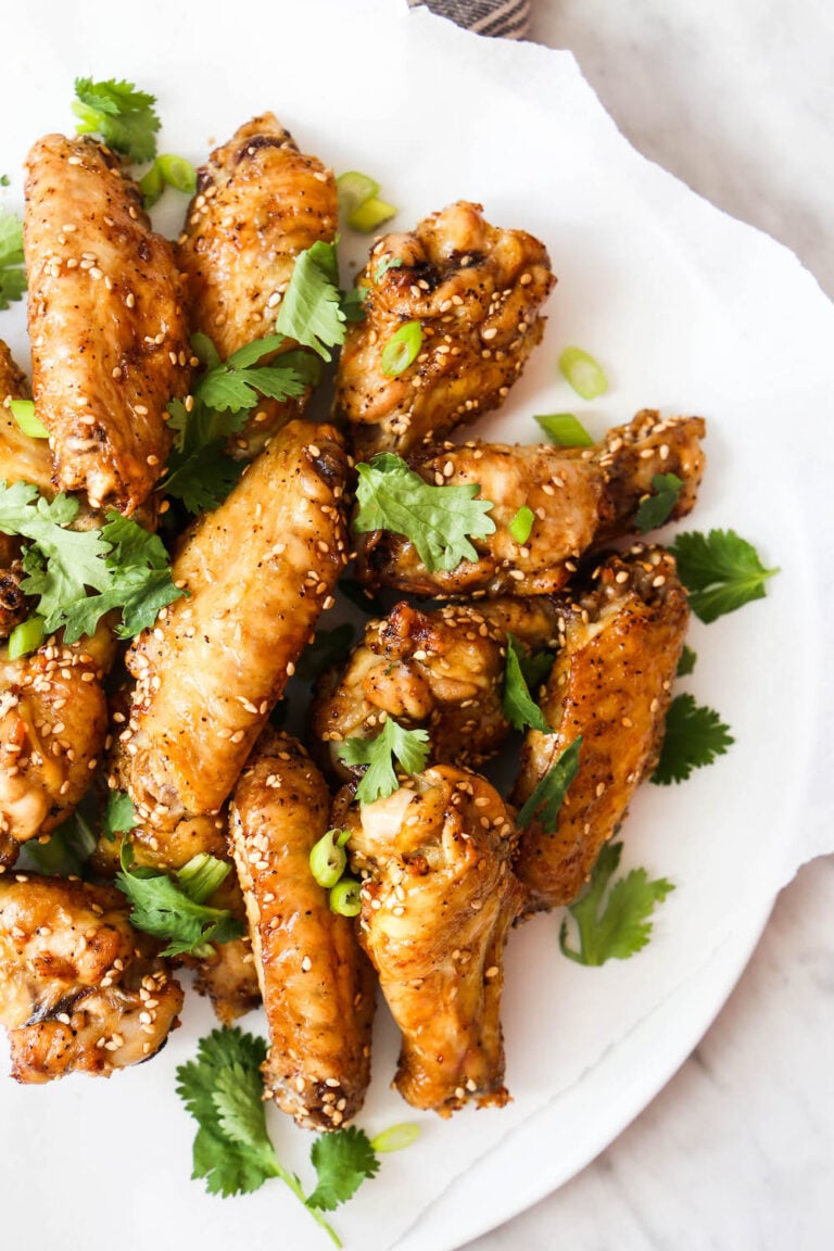 baked sesame chicken wings