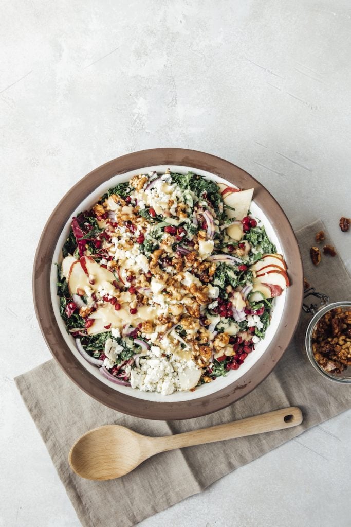 jóias de férias salada de couve picada