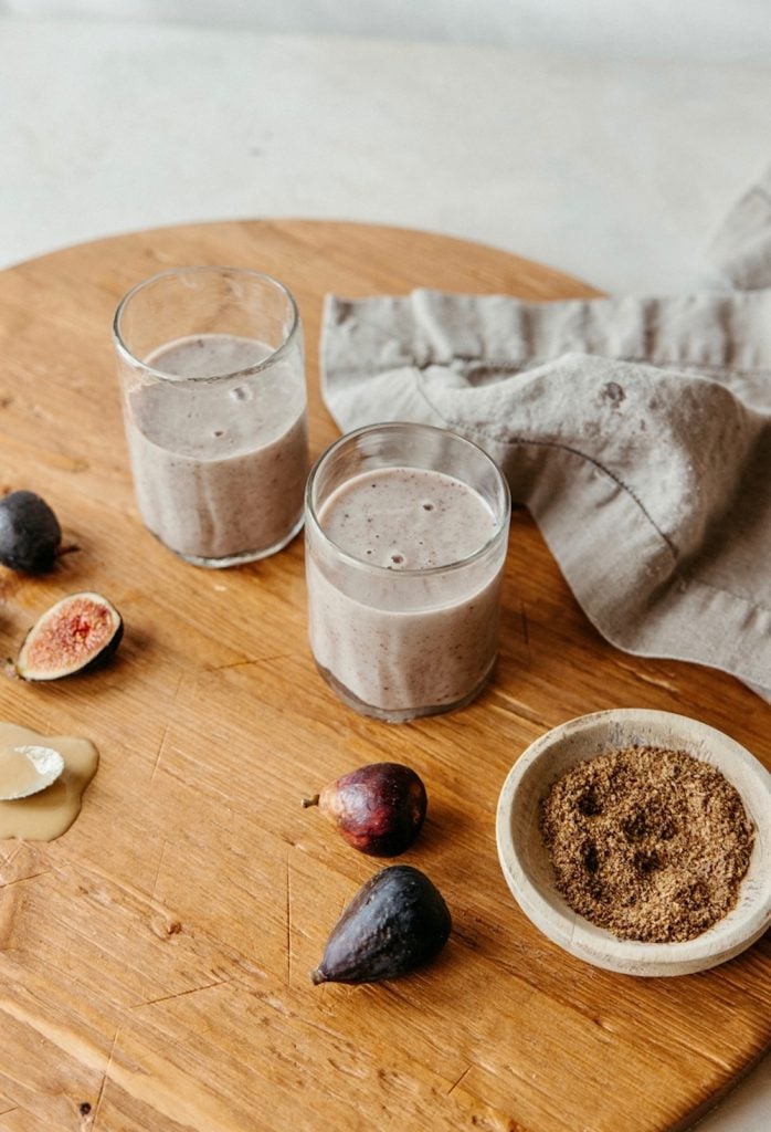 Fig smoothie.