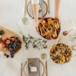 Thanksgiving table