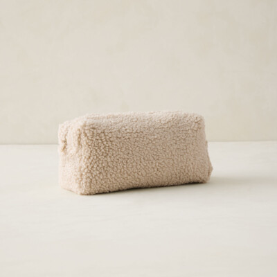 Curly Sherpa Toiletries Bag