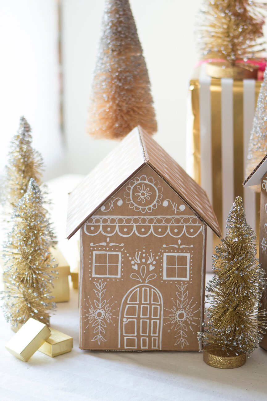 DIY Gingerbread House Gift Boxes From The House That Lars Built