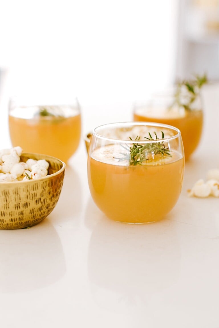 maple bourbon punch