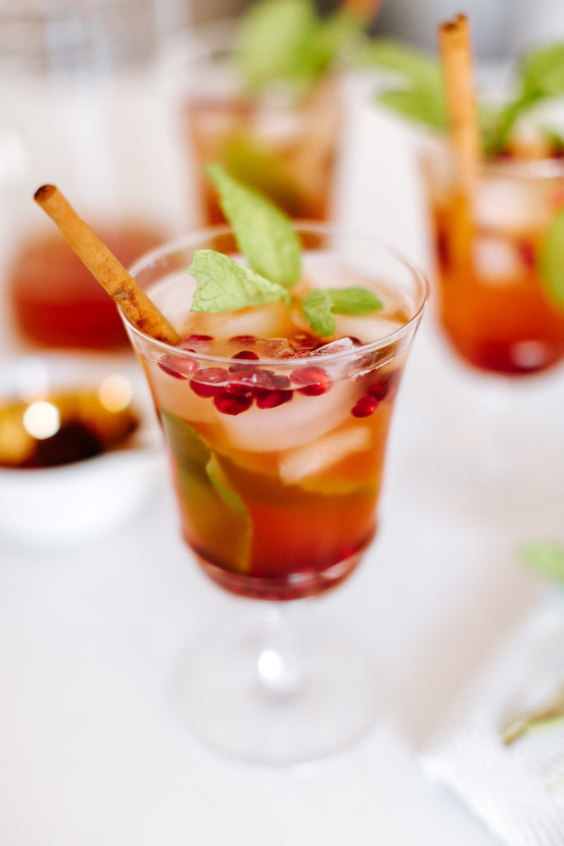 pomegranate spice cocktail