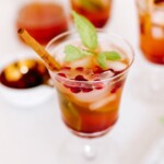 pomegrante spice cocktail