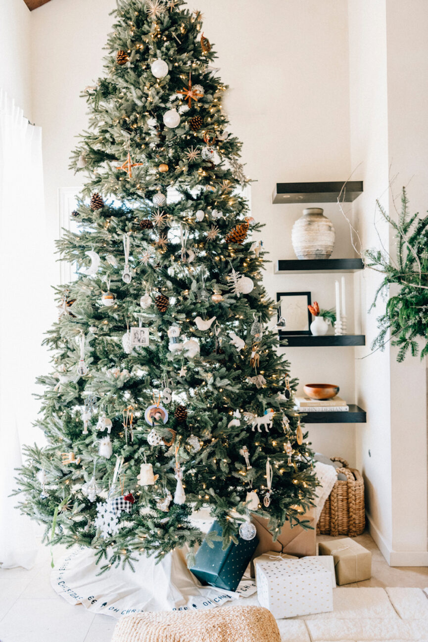 A árvore de Natal naturalista