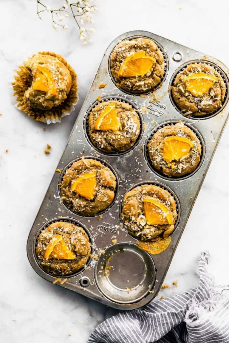 coconut orange muffins_easy muffin recipes