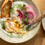 egg and yogurt breakfast bowl