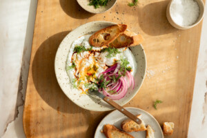 turkish eggs bowl_savory breakfast ideas