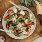 avocado caprese salad